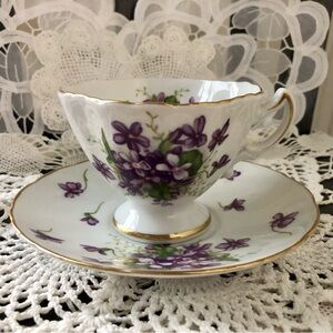 Rossetti Spring Violets Teacup and Saucer